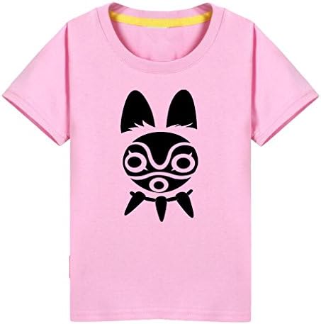 Little Boys Girls Princess Mononoke T-Shirt (P,M)