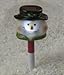 Home-X Snowman Solar Lights - Set of 4
