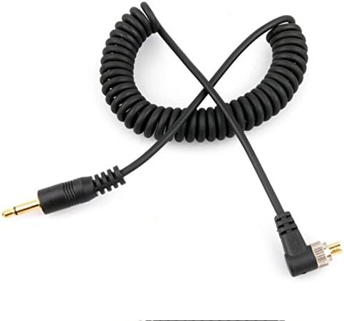 ROZOER Sync Cable for Nikon, Canon, and most DSLR cameras (3.5mm)