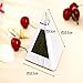 Anywa New Fashion Pyramid Temperature 7 Colors LED Change Backlight LED Alarm Clock