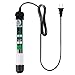 Uniclife Submersible Aquarium Heater 50W with Thermometer and Suction Cup, 10 Gallon
