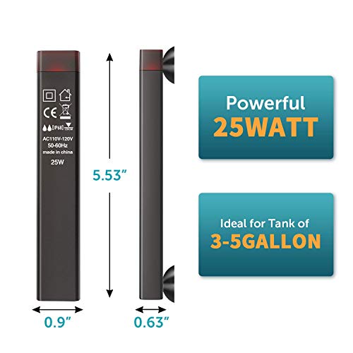 1 PGFUNNY+Aquarium+Heater+Thermostat+Thermometer