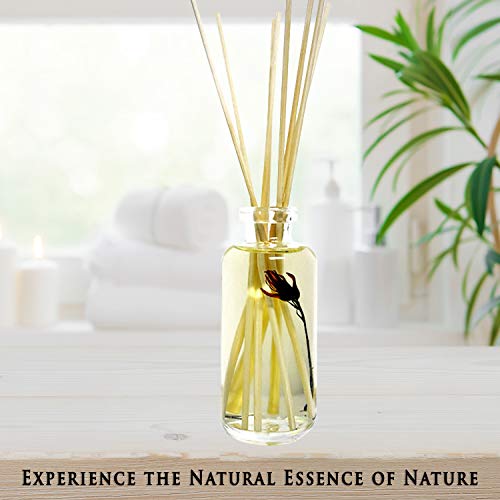 Urban Naturals Bamboo Home Fragrance Oil Reed Diffuser with Sticks