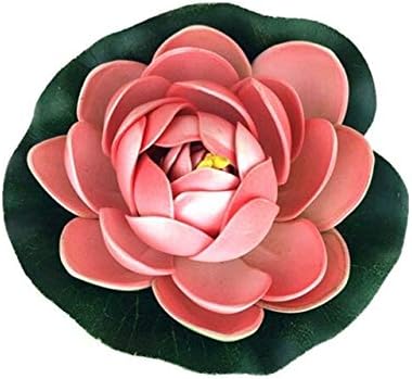 DHG -Garden Statues - Pool Fish Tank Simulation Flower Decoration Simulation Water Lily Outdoor Garden Sculptures