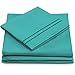 Cosy House Collection Everyday 1500 Series Bed Sheet Set - Ultra Soft & Cool Hotel Bedding - Deep Pocket - Wrinkle, Stain and Fade Resistant - 4 Piece Set (Queen, Turquoise)