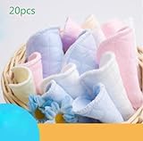 BeautyMood 20pcs Softest Natural Antibacterial Ecological cotton Washable Nursing Pads-Reusable for Breastfeeding pads Women Eco-friendly Collects Milk Pads ( colour random)
