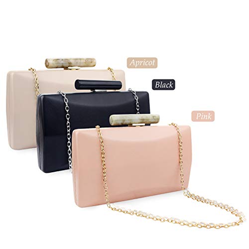 K.T.Fancy Clutch Purses for Women Evening Bag Crossbody Shoulder Handbags for Wedding Party