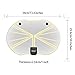 TV Antenna - Wsky 50 Miles 1080P Transparent Digital TV Antenna - Best HDTV Antenna Indoor - Super Fun and Free for Life!