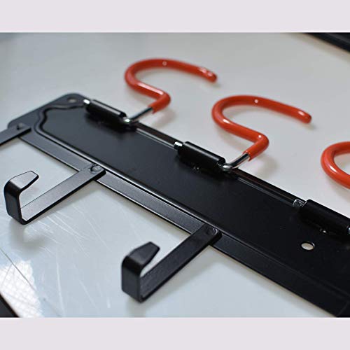 Metal Garden Tool Organizer,51 Inch Garage Organizer,Adjustable Storage