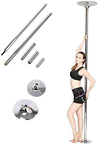 Femor Pole Dance Barra para Baile Sexies de Acero Inoxidable, Diámetro de 45mm, Longitud de 2.235m - 2.745m, Ideal para Ejercitarse y Practicar Giros Dinámicos, Adecuada para Casa, Gimnasio o Bar: Amazon.es: