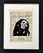 Bob Marley Art - Live the Life You Live Quote - Vintage Dictionary Print 8x10 inch Home Vintage Art Abstract Prints Wall Art for Home Decor Wall Decorations For Living Room Bedroom Ready-to-Frame