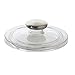 iDesign Forma Kitchen Sink Drain Stopper - Clear/Brushed