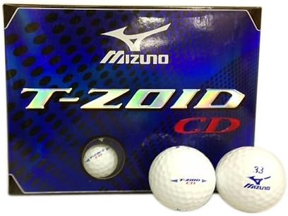 Amazon Mizuno ミズノ T Zoid ティー ゾイド Cd ゴルフボール 1ダース 12球入 ホワイト T Zoidcd Mizuno ミズノ ゴルフボール