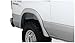 Bushwacker Extend-A-Fender Extended Rear Fender Flares | 2-Piece Set, Black, Smooth Finish | 22004-11 | Fits 1992-2014 Ford E-150, E-250, E-350 Super Duty Swinging Side Door Model