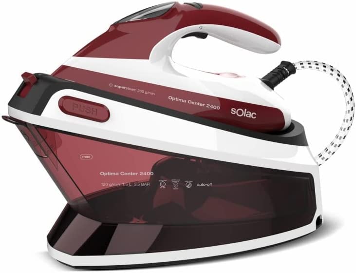 Solac-Centro-de-planchado-Optima-Center-2400W-SuperSteam-380gmin-Vapor-120gmin-Presion-55-bar-Suela