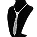Crystal Tassels Rhinestone Necktie Necklace Wedding Bridal Jewelry Prom