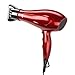 Jinri Negative Ionic Hair Dryer 1875W DC Motor Blow Dryer with 3 Speed / 2 Heat Settings and Cool Shot Button,Red