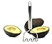 RSVP International Endurance Kitchen Tool Collection Handheld Potato & Avocado Masher, Dishwasher Safe, 7x2.75