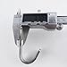KES SUS 304 Stainless Steel Storage Organizer Hook Bathroom Single Robe Towel Coat Hook Rustproof Kitchen Utensil Utility Hanger SOLID Metal Heavy Duty Wall Mount, Brushed Finish, 20 Pack, A2062-P20