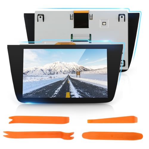 TGHongKy 8 Inch LQ080Y5DZ10 LCD Screen for Opel Vauxhall Navi 900 Touch Screen Glass LCD Display for Opel Astra K MK7 2015-2020 Touch Screen Glass with 4 XX Tools