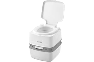 Porta Potti Thetford Porta Potti 365 Portable Toilet (for RV, Marine, Camping, Vans, Trucks, Healthcare) 92820, White