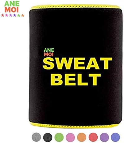 ANEMOI Sweat Waist Fat Burner Body Slimming Belt (Multicolor, Pack of 1)