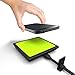 TYLT VU Solo Qi Wireless Phone Charging Pad (Bright Green, 1 Coil) Device Placement & Fast Battery Charger Station for Compatible iPhone, Samsung, Google, Android & Qi-Enabled Cell Phones