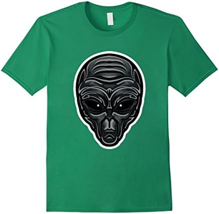 Men's Alien UFO ET Outer Space Costume Autopsy Gear Pop T Shirt Small Kelly Green