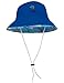Tuga Boys Reversible Bucket Sun Hat (UPF 50+), Fuego, Medium