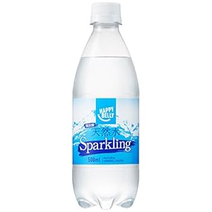 [Amazonブランド]Happy Belly 強炭酸水 プレーン 500ml×24本