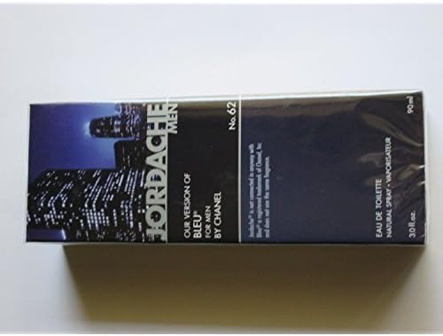 JORDACHE MEN, our Version of BLEU For Men, No.62, Vaporisateur, Eau de Toilette by Jordache Men
