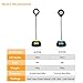 iCKER Desk Lamp for Bedrooms, Alarm Clock with USB Charger Port, 7-Color Changing Night Light for Kid's Rooms