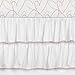 Lambs & Ivy Layla Pink/Gold Hearts & Love 4-Piece Nursery Baby Crib Bedding Set