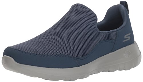 Skechers Women’s GO Walk Joy Privy Sneaker, Navy/Gray, 8 M US