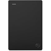 Seagate Portable 1TB External Hard Drive HDD – USB 3.0 for PC, Mac, PS4, & Xbox, 1-Year Rescue Service (STGX1000400) , Black
