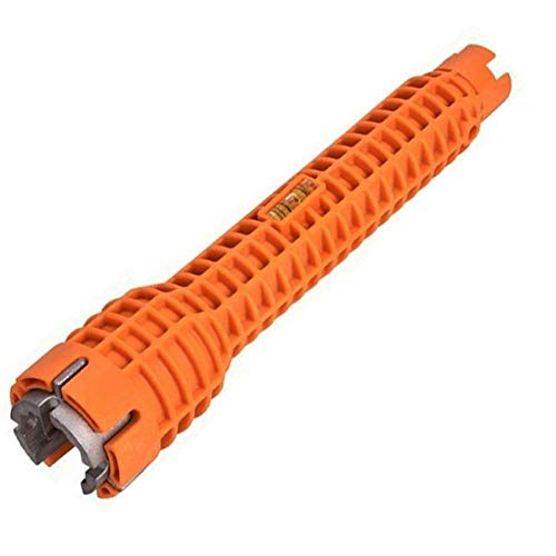 Wrench Hand Tools yanQxIzbiu Multifunctional Sink Faucet Socket Wrench Installer Water Pipe Spanner Tool - Orange - Thumbnail 5