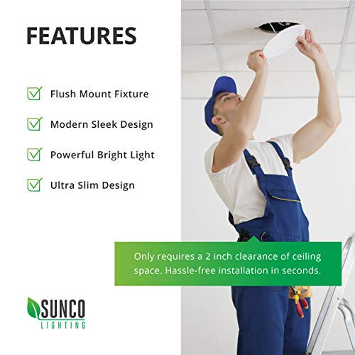 4 Sunco+Lighting+Ultra+Thin+Recessed+Certified