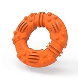 GUCHO Durable Dog Chew Toys for Aggressive Chewers - LIFETIME REPLACEMENT GUARANTEE - Indestructible Dog Toys Tough Rubber Puppy Chew Toys for Medium/Large Dogs, Perfect Training Teething toys (Large)