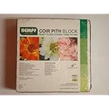 Kempf Compressed Coco Fiber Growing Potting Mix 10-Pound Block, Medium