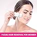 Facial Hair Remover for Women Rechargeable - USB Rechargeable Facial Hair Removal for Face, Armpit, Chin and Full Body, Best for Women