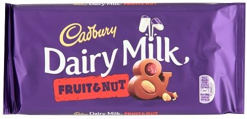 Cadbury Dairy Milk Fruit \u0026 Nut Milk 