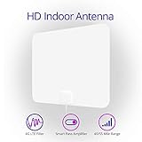 SkyStream Amplified 55 Mile HDTV Indoor/Outdoor Antenna with 4G LTE Filter 4K Ready HD Antenna