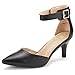 DREAM PAIRS Women's Lowpointed Low Heel Dress Pump Shoes