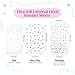 3-Pack Fitted Bassinet Sheets, Compatible with Halo, Snoo, Graco, Dream On Me, Delta, and Other Standard Size Bassinets - Fits Oval, Hourglass, & Rectangle Shapes (Size 32 x 16 x 4 Inches)
