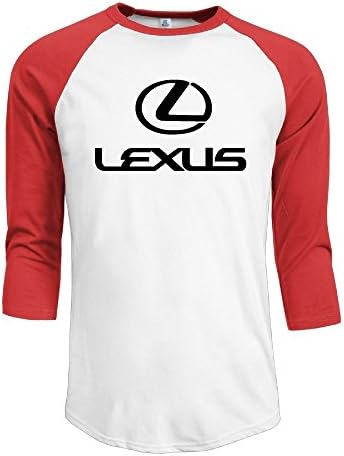 Men's Lexus Logo 3/4 Sleeve Raglan Baseball T Shirt