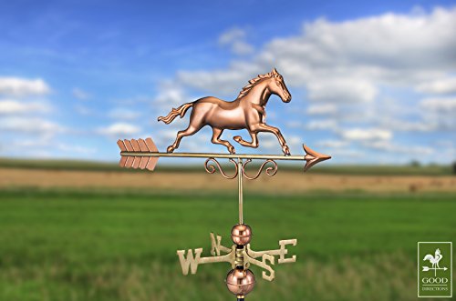 3 Good+Directions+Galloping+Weathervane+Copper