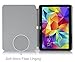 FYY Samsung Galaxy Tab4 10.1-Inch Case - Ultra Slim Magnetic Smart Cover Multi-Angle Stand Case for Samsung Galaxy Tab4 10.1-Inch Purple (With Auto Wake/Sleep Feature)