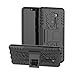 Xiaomi Pocophone F1 Case, Boythink Double-Layer Hybrid Shock Resistant Armor with Kickstand Protective Case for Xiaomi Poco F1 / Pocophone F1 (Black)