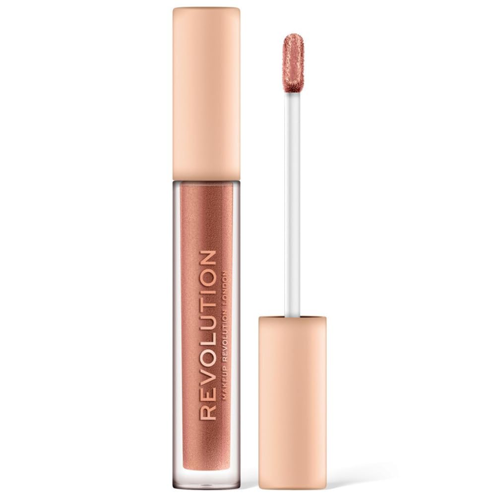 Makeup Revolution Liquid Lipstick Nudes Collection Metallic Lingerie