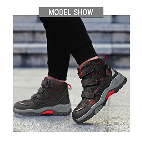 Elaphurus Kid's Hiking Boots Outdoor Walking Boots Slip Resistant